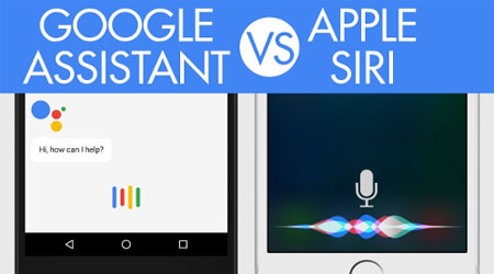 اختبار الذكاء: آبل سيري ضد جوجل Assistant - أيهما أذكى ؟!