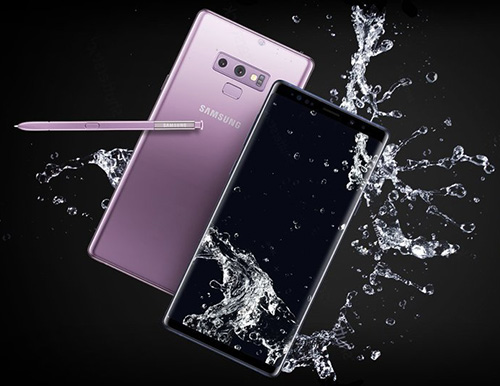 هاتف Galaxy Note 9 - التصميم والمظهر