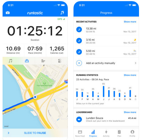 Runtastic GPS Running App - تطبيق رياضي مميز!