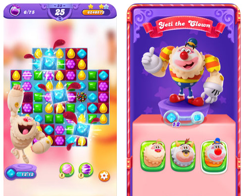 لعبة Candy Crush Friends Saga الجديدة