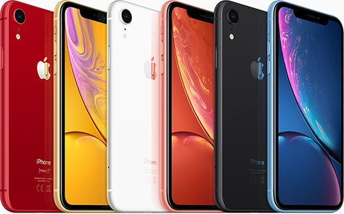 يتوفر هاتف iPhone XR بستة ألوان متميزة