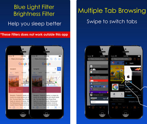 Dark Night Browser المتصفح الليلي