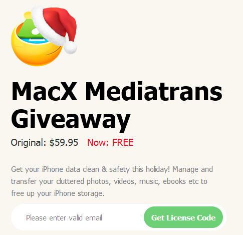 احصل على نسختك الخاصة المجانية من برنامج MacX MediaTrans لنظام الماك