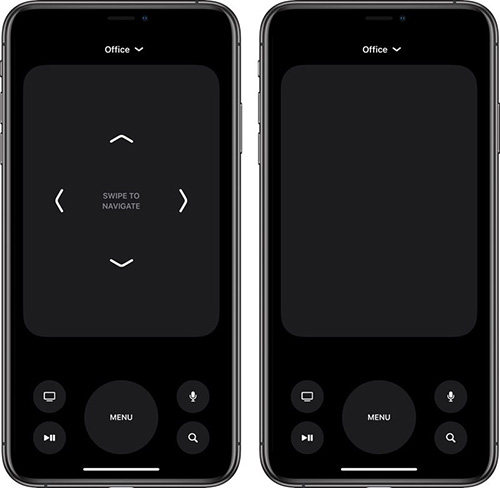 إعادة تصميم تطبيق Apple TV Remote