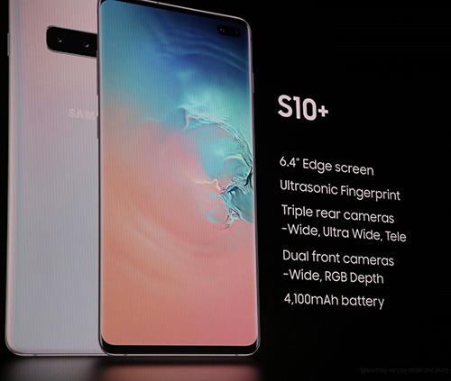 ملخص مواصفات Samsung Galaxy S10 Plus