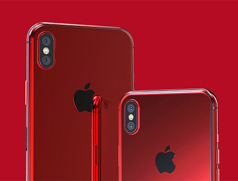 النسخة الحمراء من هواتف آيفون XS و XS Max (تصميم متوقع)