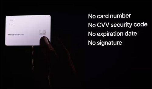 بطاقة آبل الائتمانية Apple Card