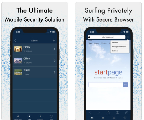 تطبيق Mobile Security & Safe Vault للآمن والحماية