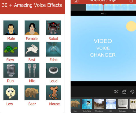 تطبيق Video Voice Changer Pro للتلاعب بالأصوات