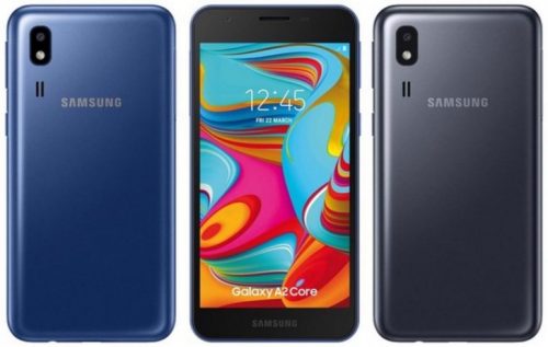 الكشف رسمياً عن Galaxy A2 Core أرخص هواتف سامسونج الجديدة