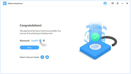 برنامج iMyFone KeyGenius لإزالة وفك كلمة مرور نسخ الآيتونز الاحتياطية!