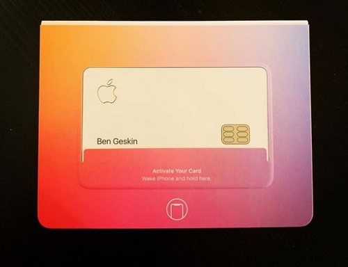 بطاقة آبل الائتمانية Apple Card