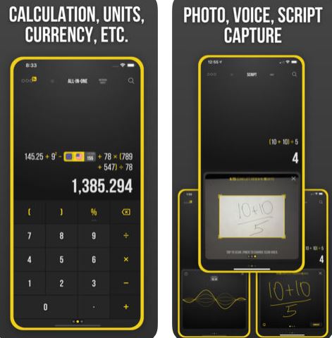 تطبيق الآلة الحاسية Calcularium