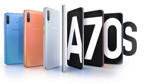 هاتف Galaxy A70s قد يكون أول هاتف من سامسونج بكاميرا 64 ميجابكسل!