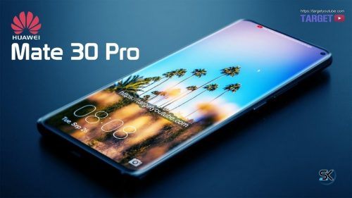 تصميم تخيلي لـ Huawei Mate 30 Pro