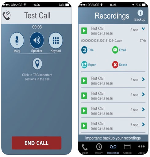 تطبيق Call Recorder لتسجيل المكالمات على الآيفون، مميز ومطلوب!