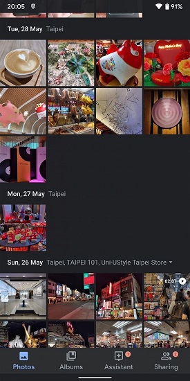 تطبيق صور جوجل Google Photos يحصل على الوضع الليلي في تحديث جديد!