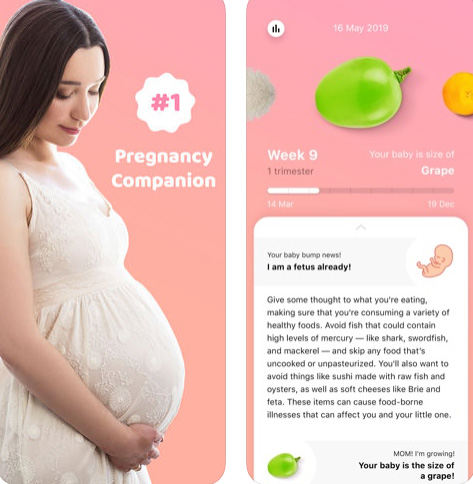تطبيق Pregnancy Tracker لتتبع الحمل