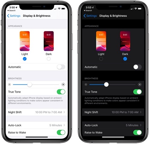 كيفية تفعيل الوضع الليلي في تحديث iOS 13؟