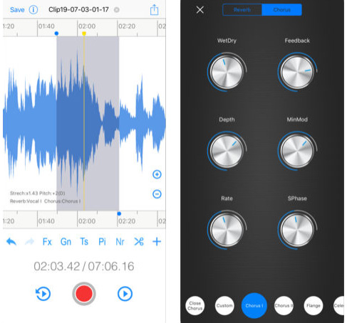 تطبيق EZAudioCut لتسجيل وتحرير الصوت