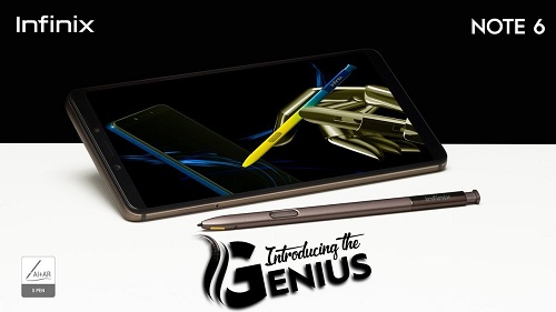 الكشف رسمياً عن Infinix Note 6 مع كاميرا ثلاثية وقلم X Pen بسعر رخيص