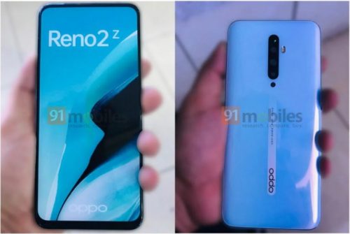 صورة مسربة لهاتف Oppo Reno 2Z