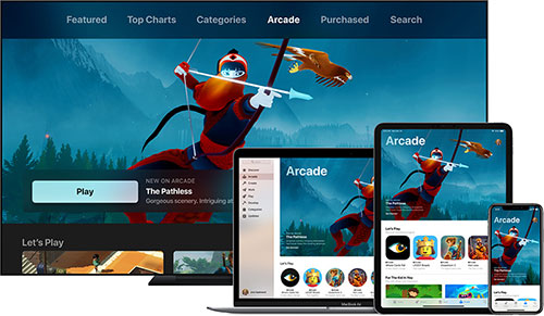 خدمة Apple arcade للألعاب