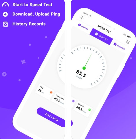 تطبيق Speed Test