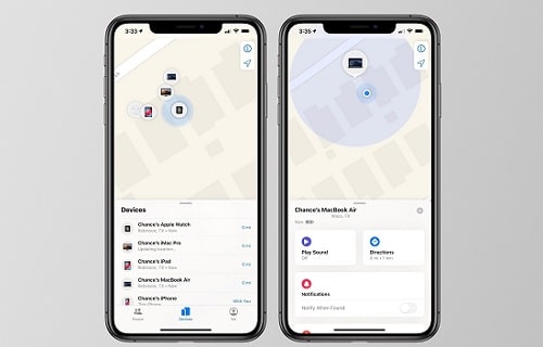 آبل تطور Find My iPhone إلى Find My