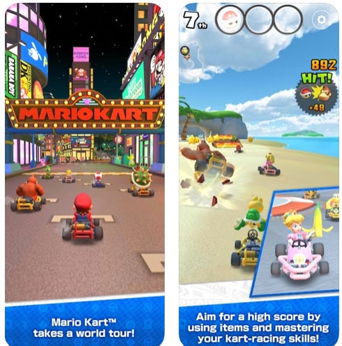 لعبة Mario Kart Tour