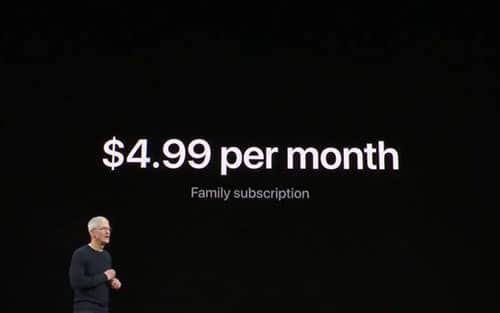 الاشتراك الشهري لخدمة Apple TV Plus هو 4.99$