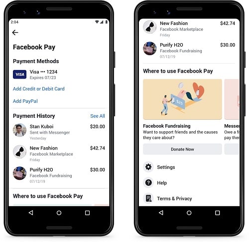 Facebook Pay - كل شيء عن خدمة فيسبوك الجديدة للدفع الإلكتروني وإرسال الأموال!