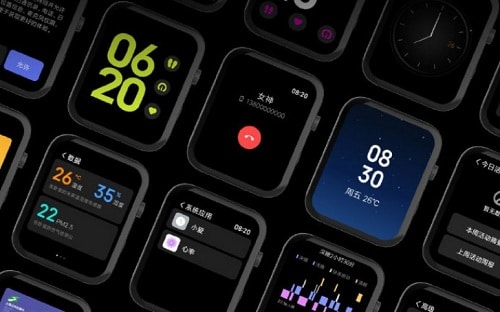 واجهة MIUI على Xiaomi Mi Watch