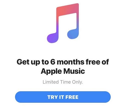 اشتراك مجاني في خدمة Apple Music حتى 6 أشهر!