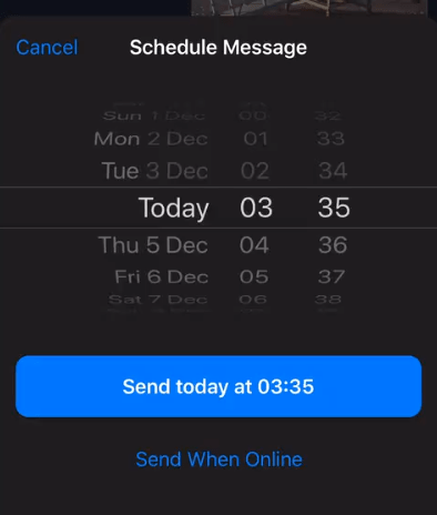 تحديث تليجرام - جدولة الرسائل