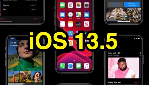 ابل تعمل على تحديث iOS 13.5 - ما الجديد؟