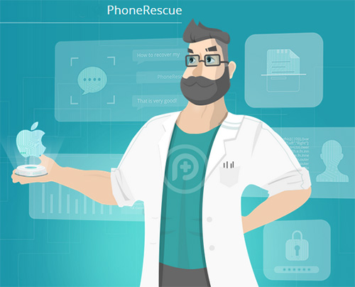 برنامج PhoneRescue 4 المميز لاسترجاع الملفات والصور المحذوفة من الايفون والايباد وإصلاح مشكلات الجهاز!