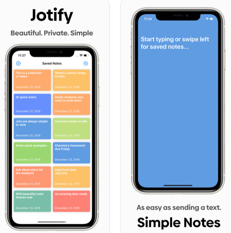 تطبيق Jotify لتدوين الملاحظات