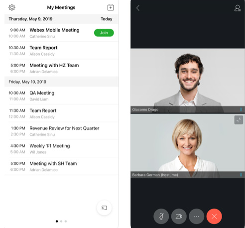 تطبيق Cisco Webex Meetings لعمل محادثات الفيديو بديل Zoom