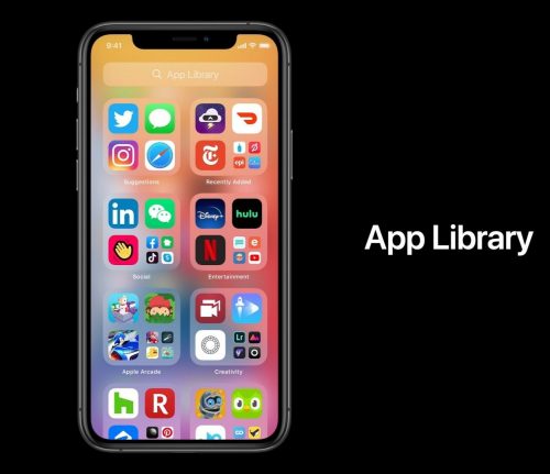 مكتبة التطبيقات App Library