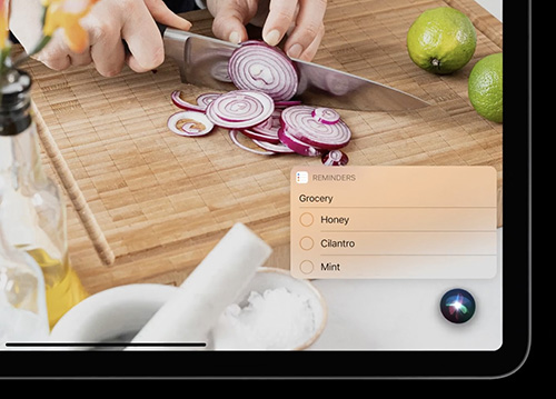 سيري Siri - iPadOS 14