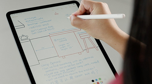 مزايا خاصة بقلم ابل Apple Pencil