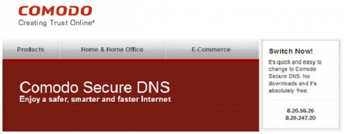 Comodo Secure DNS