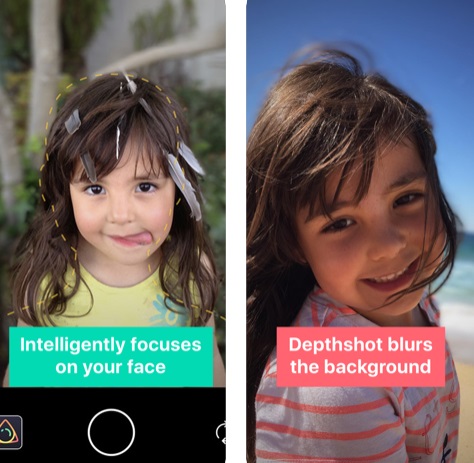تطبيق Depthshot لالتقاط الصور بتأثير بورتريه