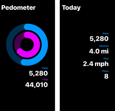 تطبيق Pedometer Plus عداد الخطوات