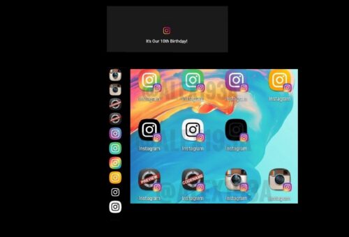 بمناسبة عيد ميلادها العاشر – إنستقرام ستتيح تغيير ايقونة التطبيق لخيارات عديدة