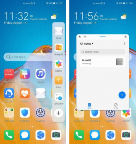 هواوي تكشف عن تحديث EMUI 11 - تعدد المهام