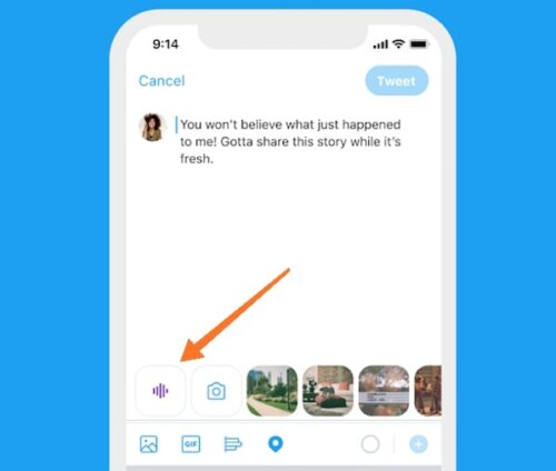تويتر يبدأ إطلاق ميزة التغريدات الصوتية لأجهزة الايفون والايباد!