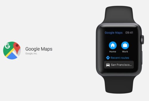 الآن تستطيع استخدام خرائط جوجل على ساعة ابل!