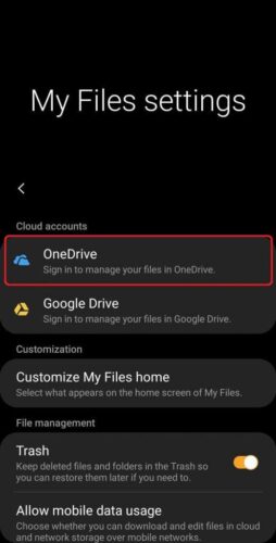 خدمة Samsung Cloud للتخزين السحابي ستغلق أبوابها لصالح OneDrive!